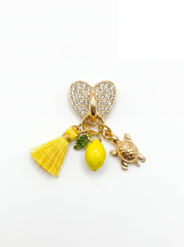 Golden Phone Charm
