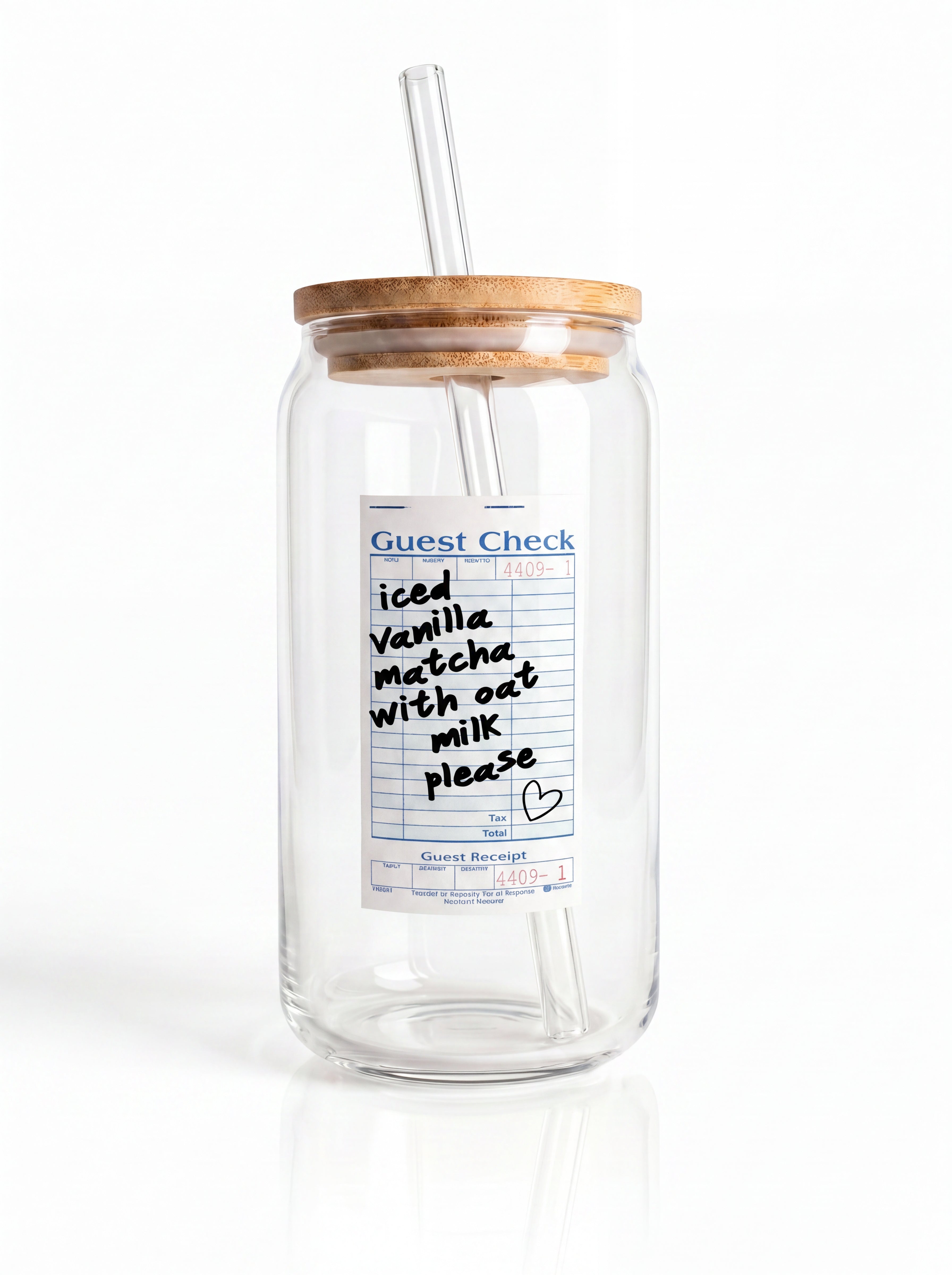 Glass Cup (Guest Check)