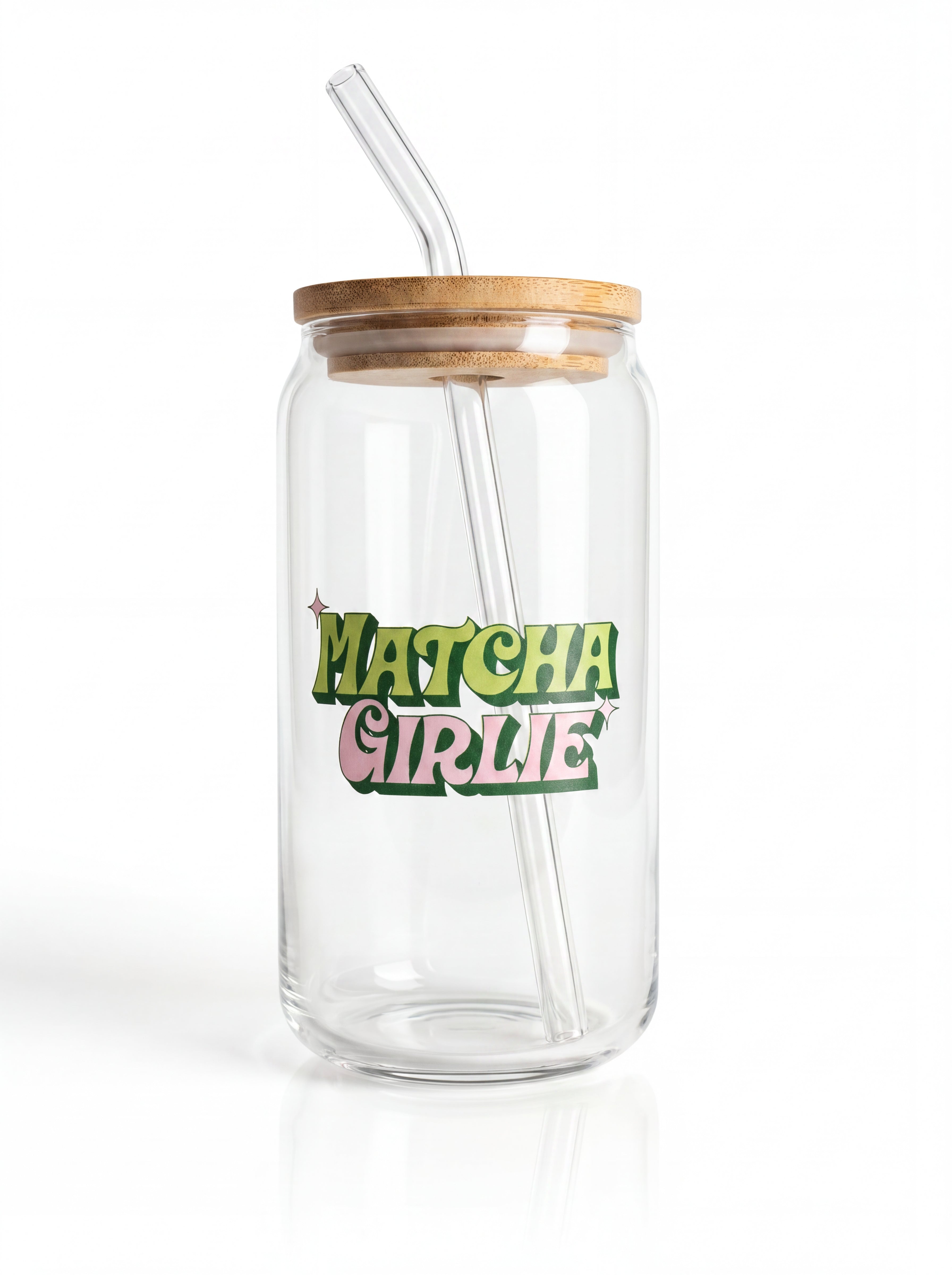 Glass Cup (Matcha Girlie)